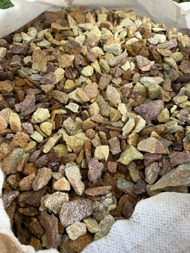 Златолит персиковый декоративная каменная крошка купить в Новоуральске