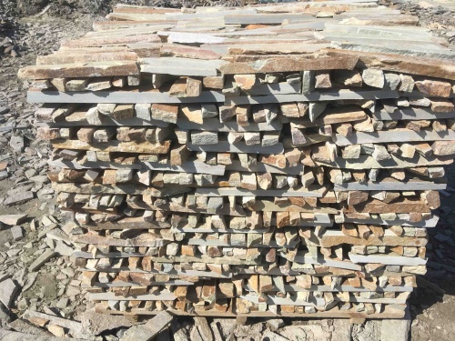 Горбушка златолит золотистый для облицовки купить в Новоуральске