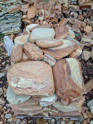 Златолит жёлтый, жёлто-зелёный глыбки и валуны для ланшафтного дизайна купить в Новоуральске